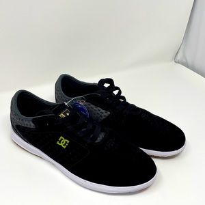 DC New Jack Black Suede Skate Shoes